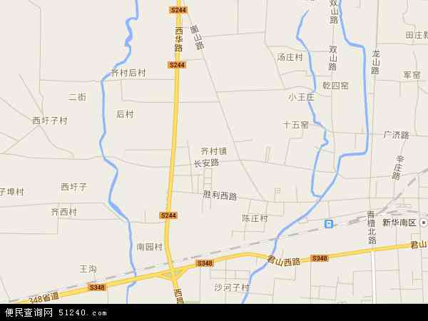 齐村镇地图 - 齐村镇电子地图 - 齐村镇高清地图 - 2024年齐村镇地图