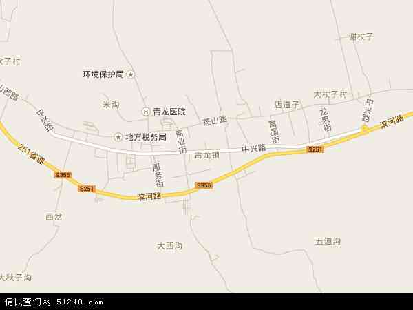 青龙镇地图 - 青龙镇电子地图 - 青龙镇高清地图 - 2024年青龙镇地图