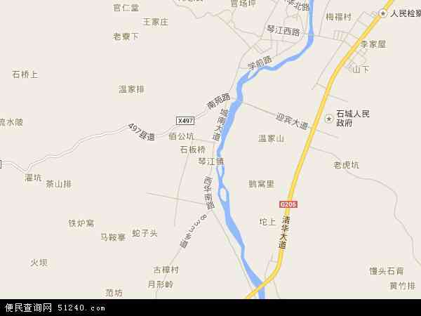 琴江镇地图 - 琴江镇电子地图 - 琴江镇高清地图 - 2024年琴江镇地图
