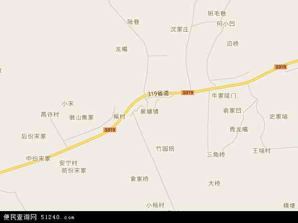 泉塘镇地图 - 泉塘镇电子地图 - 泉塘镇高清地图 - 2024年泉塘镇地图