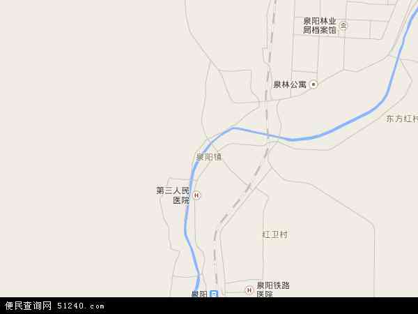 泉阳镇地图 - 泉阳镇电子地图 - 泉阳镇高清地图 - 2024年泉阳镇地图
