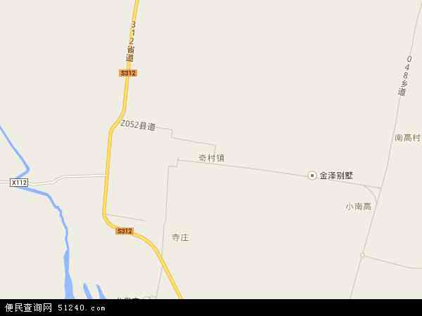 奇村镇地图 - 奇村镇电子地图 - 奇村镇高清地图 - 2024年奇村镇地图
