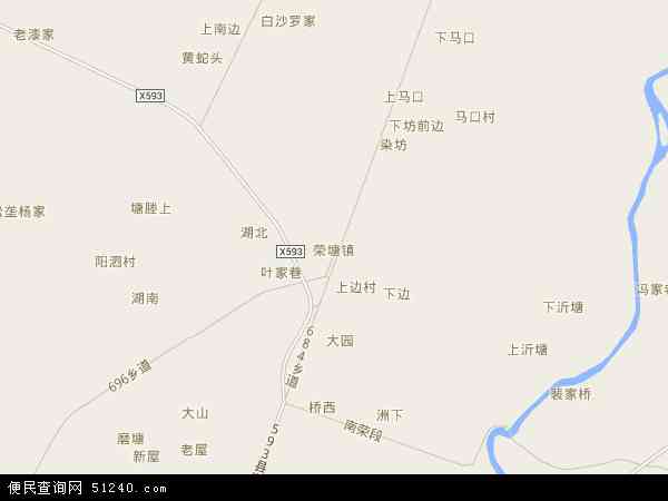 荣塘镇地图 - 荣塘镇电子地图 - 荣塘镇高清地图 - 2024年荣塘镇地图