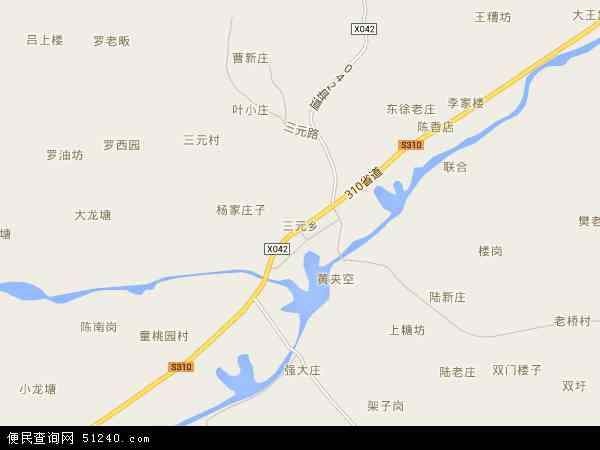 三元乡地图 - 三元乡电子地图 - 三元乡高清地图 - 2024年三元乡地图