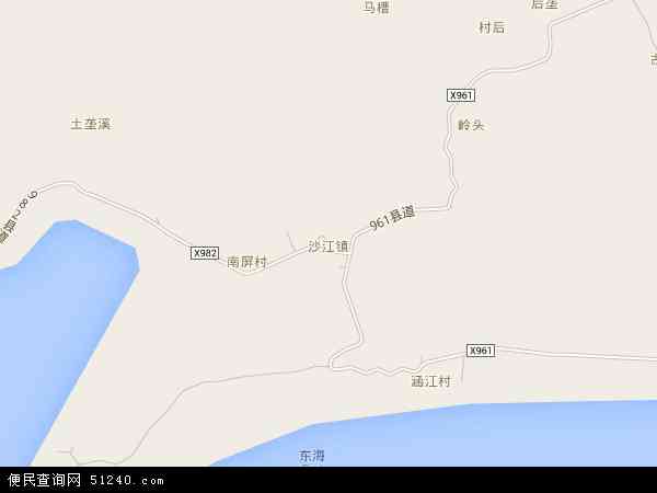 沙江镇地图 - 沙江镇电子地图 - 沙江镇高清地图 - 2024年沙江镇地图