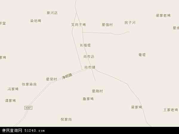 尚市镇地图 - 尚市镇电子地图 - 尚市镇高清地图 - 2024年尚市镇地图