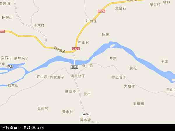 石江镇地图 - 石江镇电子地图 - 石江镇高清地图 - 2024年石江镇地图