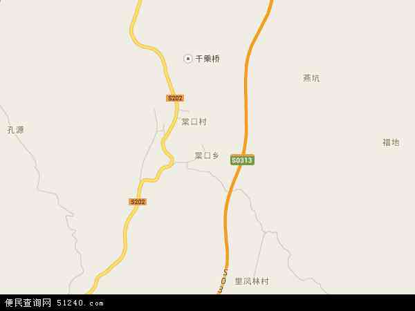 棠口乡地图 - 棠口乡电子地图 - 棠口乡高清地图 - 2024年棠口乡地图