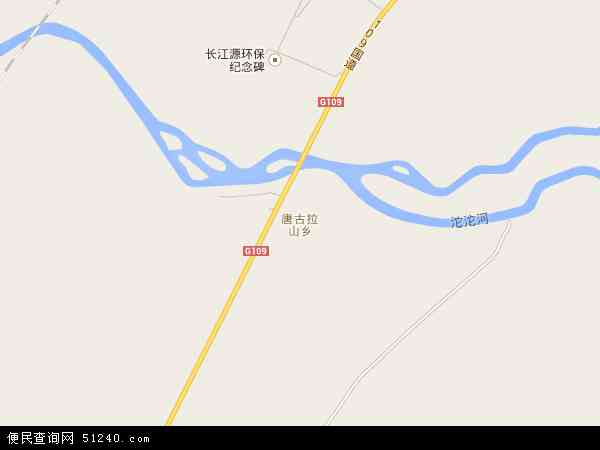 唐古拉镇地图 - 唐古拉镇电子地图 - 唐古拉镇高清地图 - 2024年唐古拉镇地图