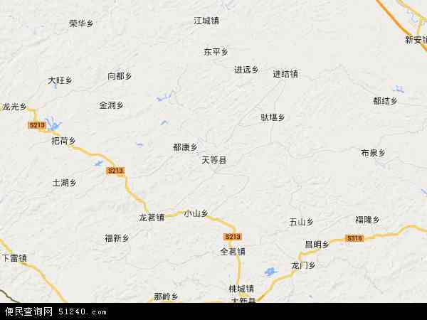 天等县地图 - 天等县电子地图 - 天等县高清地图 - 2024年天等县地图