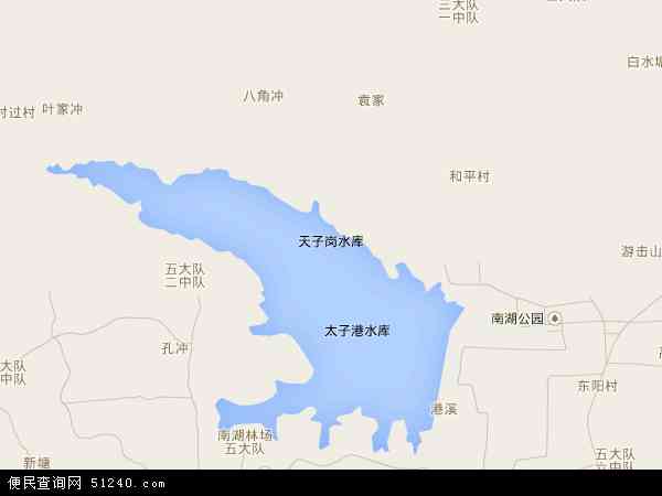 天子湖镇地图 - 天子湖镇电子地图 - 天子湖镇高清地图 - 2024年天子湖镇地图