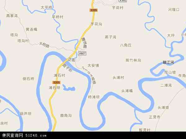 太安镇地图 - 太安镇电子地图 - 太安镇高清地图 - 2024年太安镇地图