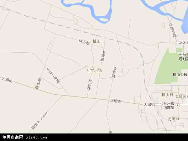 万宝河镇地图 - 万宝河镇电子地图 - 万宝河镇高清地图 - 2024年万宝河镇地图