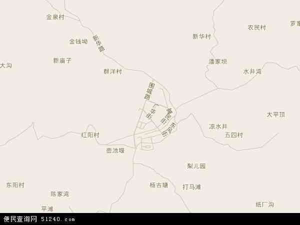 汪洋镇地图 - 汪洋镇电子地图 - 汪洋镇高清地图 - 2024年汪洋镇地图