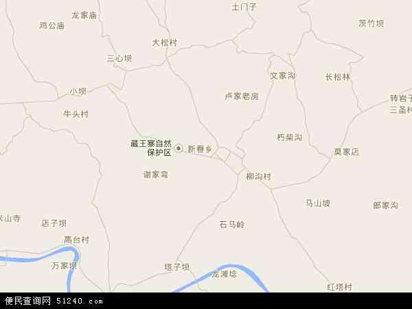 新春乡地图 - 新春乡电子地图 - 新春乡高清地图 - 2024年新春乡地图