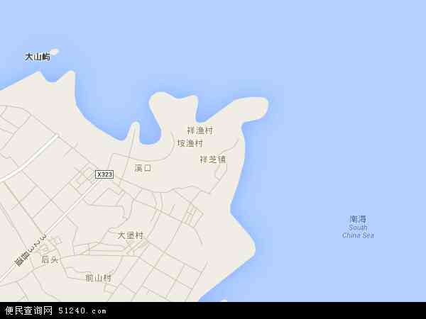 祥芝镇地图 - 祥芝镇电子地图 - 祥芝镇高清地图 - 2024年祥芝镇地图