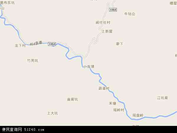 小龙镇地图 - 小龙镇电子地图 - 小龙镇高清地图 - 2024年小龙镇地图