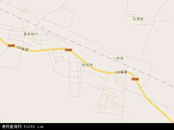 晓明镇地图 - 晓明镇电子地图 - 晓明镇高清地图 - 2024年晓明镇地图