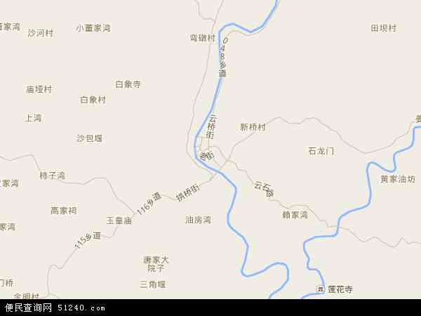 云合镇地图 - 云合镇电子地图 - 云合镇高清地图 - 2024年云合镇地图