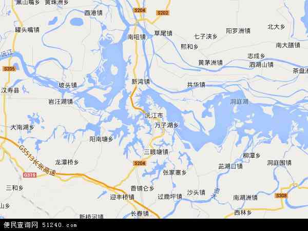 沅江市地图 - 沅江市电子地图 - 沅江市高清地图 - 2024年沅江市地图