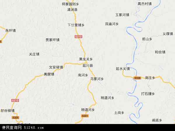 延川县地图 - 延川县电子地图 - 延川县高清地图 - 2021年延川县地图