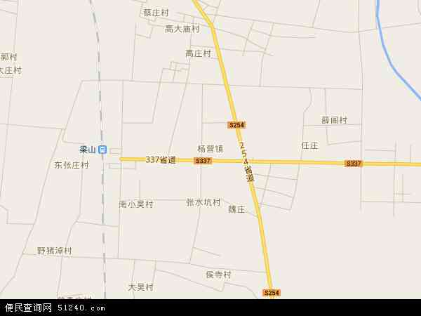 杨营镇地图 - 杨营镇电子地图 - 杨营镇高清地图 - 2024年杨营镇地图