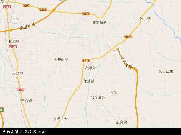 永清县地图 - 永清县电子地图 - 永清县高清地图 - 2024年永清县地图