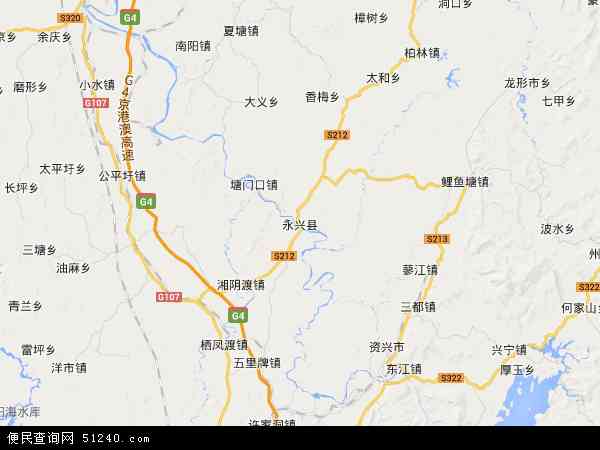 永兴县地图 - 永兴县电子地图 - 永兴县高清地图 - 2024年永兴县地图