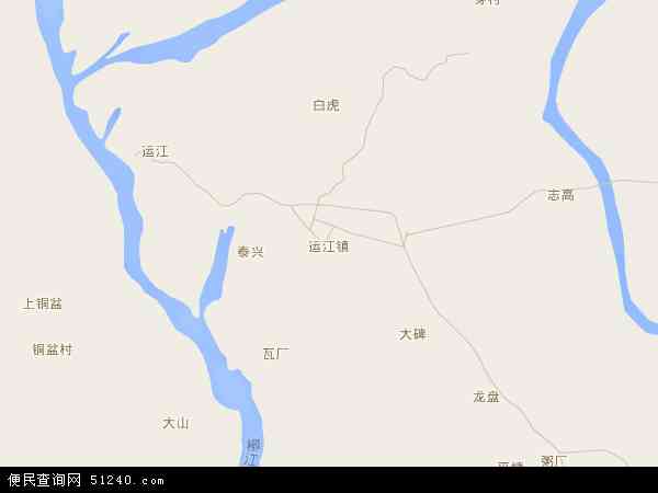运江镇地图 - 运江镇电子地图 - 运江镇高清地图 - 2024年运江镇地图