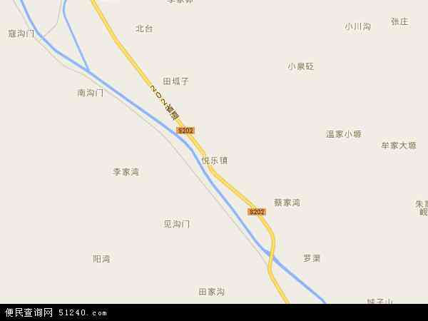 悦乐镇地图 - 悦乐镇电子地图 - 悦乐镇高清地图 - 2024年悦乐镇地图