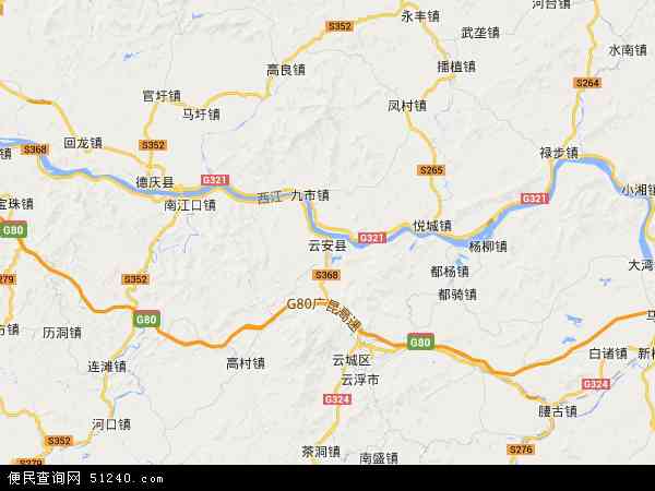 云安县地图 - 云安县电子地图 - 云安县高清地图 - 2024年云安县地图