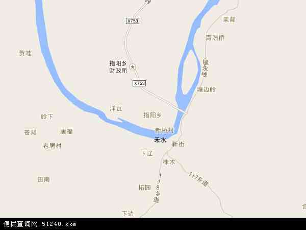 指阳乡地图 - 指阳乡电子地图 - 指阳乡高清地图 - 2024年指阳乡地图