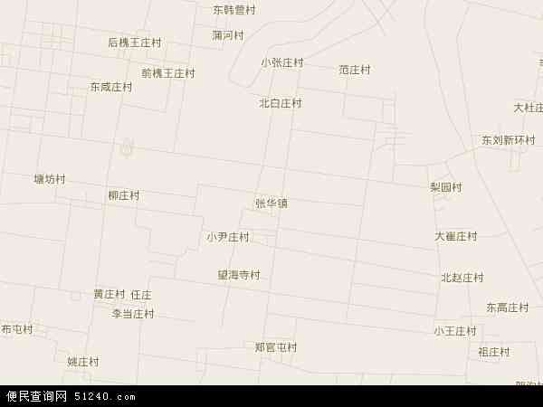 张华镇地图 - 张华镇电子地图 - 张华镇高清地图 - 2024年张华镇地图