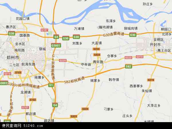 中牟县地图 - 中牟县电子地图 - 中牟县高清地图 - 2024年中牟县地图