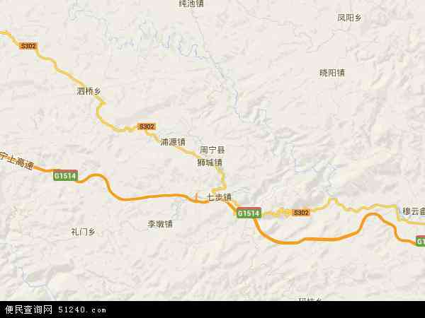 周宁县地图 - 周宁县电子地图 - 周宁县高清地图 - 2024年周宁县地图