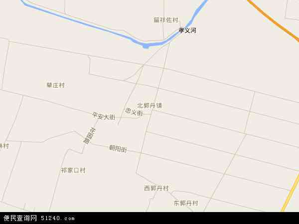 北郭丹镇地图 - 北郭丹镇电子地图 - 北郭丹镇高清地图 - 2024年北郭丹镇地图