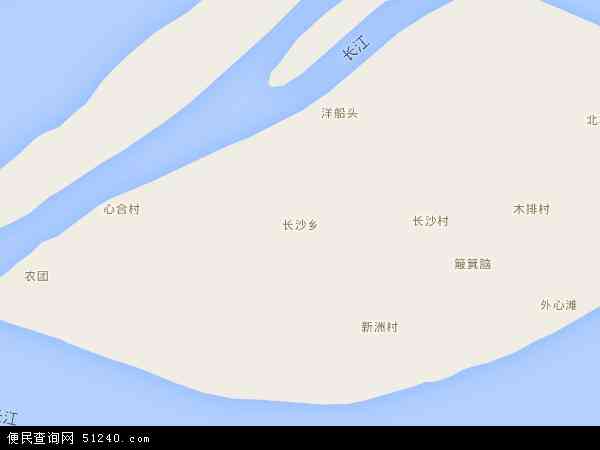 长沙乡地图 - 长沙乡电子地图 - 长沙乡高清地图 - 2024年长沙乡地图