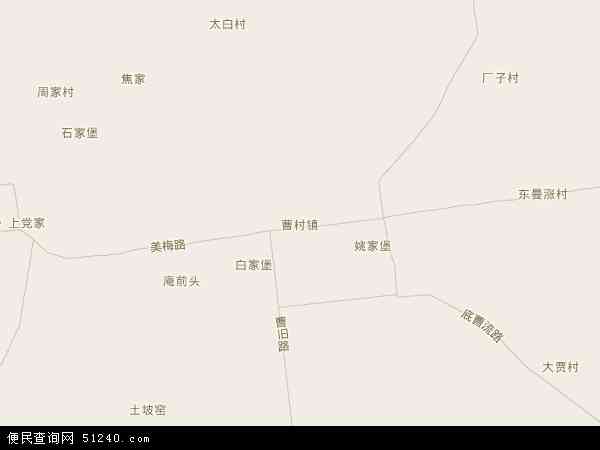 曹村镇地图 - 曹村镇电子地图 - 曹村镇高清地图 - 2024年曹村镇地图