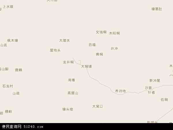 大垌镇地图 - 大垌镇电子地图 - 大垌镇高清地图 - 2024年大垌镇地图
