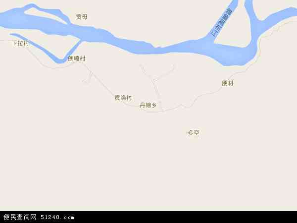 丹娘乡地图 - 丹娘乡电子地图 - 丹娘乡高清地图 - 2024年丹娘乡地图