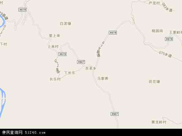 东茗乡地图 - 东茗乡电子地图 - 东茗乡高清地图 - 2024年东茗乡地图
