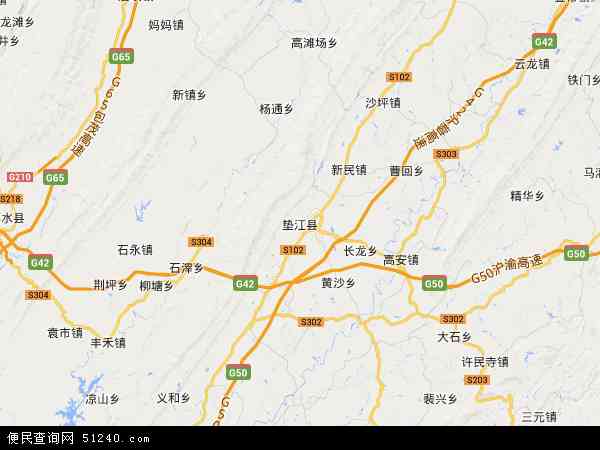 垫江县地图 - 垫江县电子地图 - 垫江县高清地图 - 2024年垫江县地图