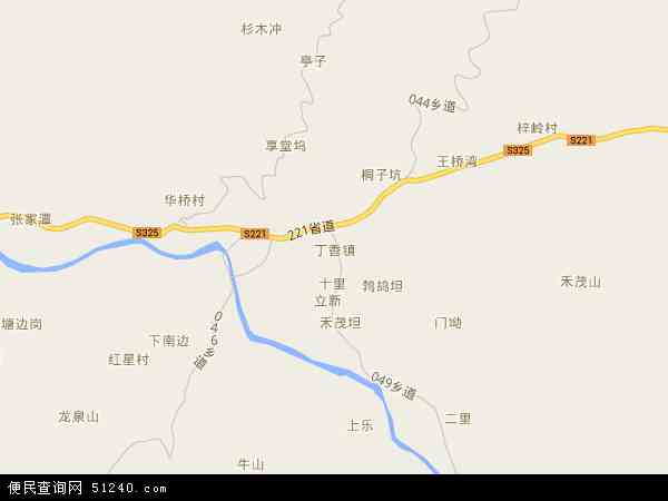 丁香镇地图 - 丁香镇电子地图 - 丁香镇高清地图 - 2024年丁香镇地图