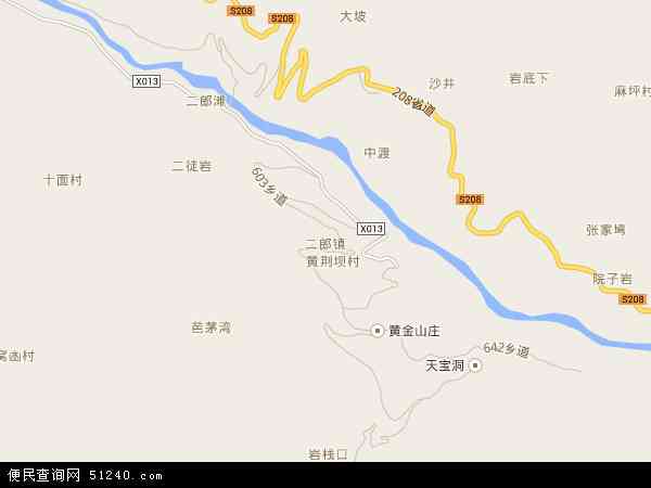 二郎镇地图 - 二郎镇电子地图 - 二郎镇高清地图 - 2024年二郎镇地图