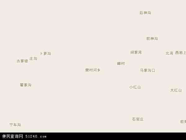 樊村河乡地图 - 樊村河乡电子地图 - 樊村河乡高清地图 - 2024年樊村河乡地图