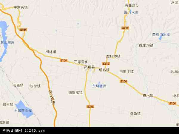 凤翔县地图 - 凤翔县电子地图 - 凤翔县高清地图 - 2024年凤翔县地图