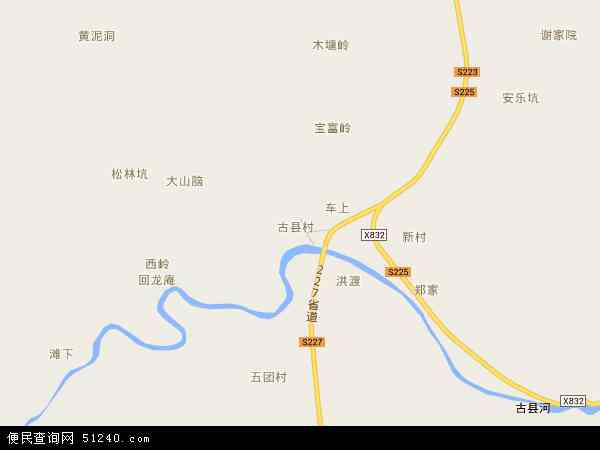 古县镇地图 - 古县镇电子地图 - 古县镇高清地图 - 2024年古县镇地图