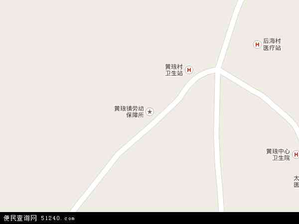 黄琅镇地图 - 黄琅镇电子地图 - 黄琅镇高清地图 - 2024年黄琅镇地图