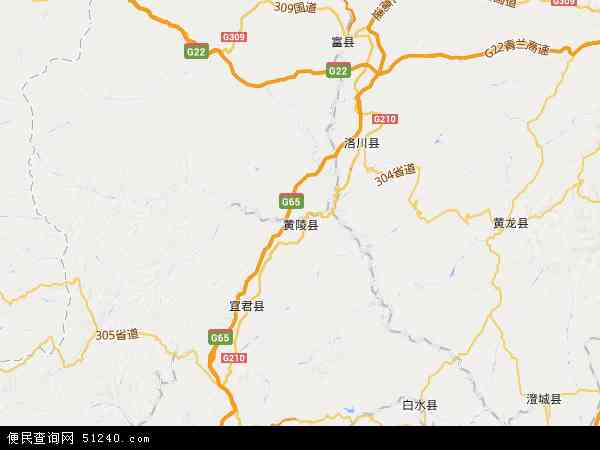 黄陵县地图 - 黄陵县电子地图 - 黄陵县高清地图 - 2024年黄陵县地图