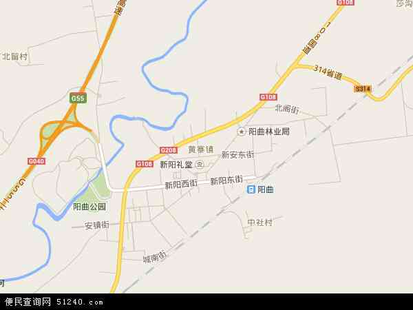 黄寨镇地图 - 黄寨镇电子地图 - 黄寨镇高清地图 - 2024年黄寨镇地图